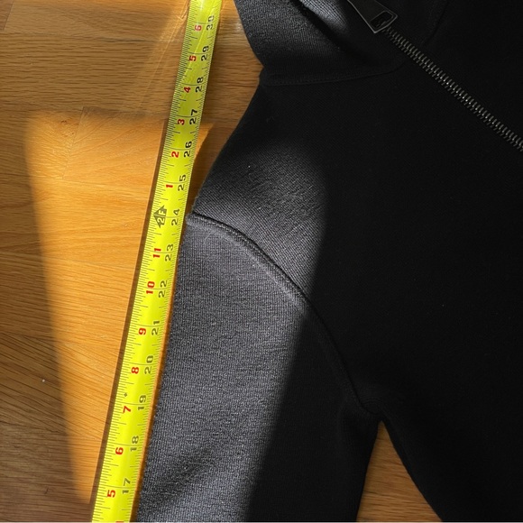 Navy zip up, hooded sweatshirt Authier - Picture 6 of 16